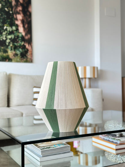 Table lamp ava abstract duo - Green